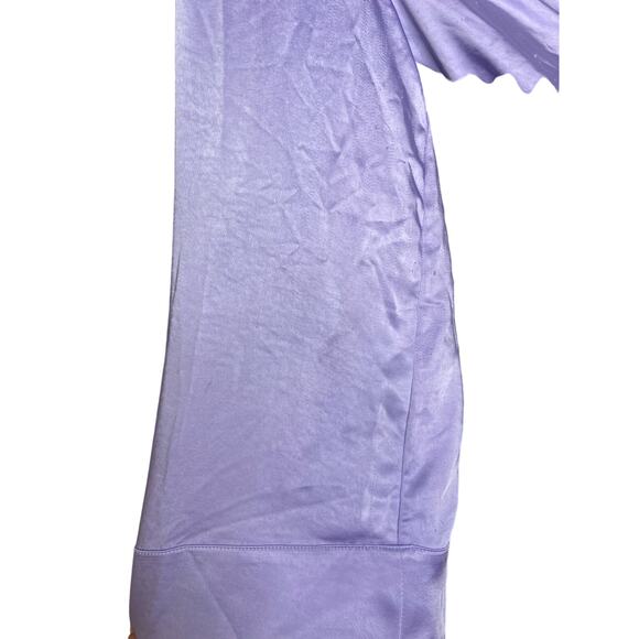 Song of Style Marta Shirt Dress Satin Kimono Sleeve Lavender Fairycore Dainty S - Picture 7 of 15